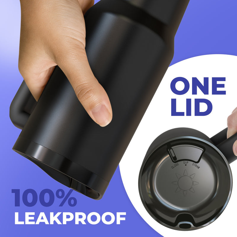 Thicc Buddy 40oz | Amber Tortoise