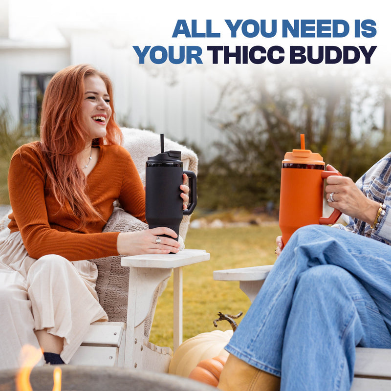 Thicc Buddy 40oz | Iowa Hawkeyes | Skin + Budz Bundle